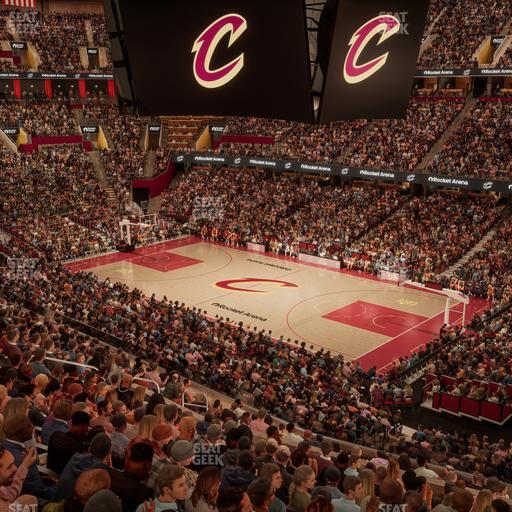 Rocket Arena - Section Club Suite 21 Seat View