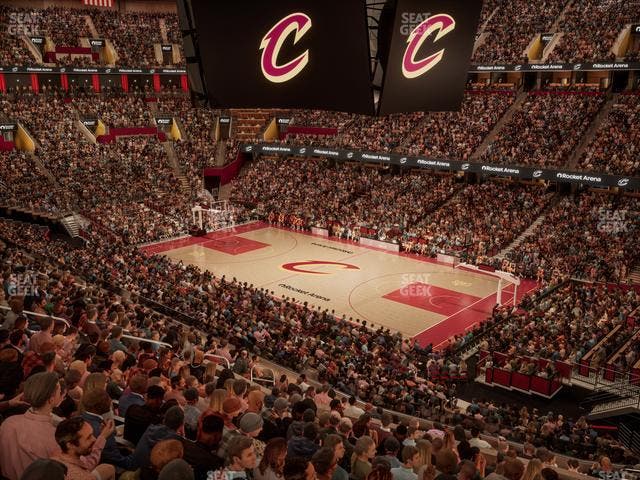 Rocket Arena - Section Club Suite 21 Seat View