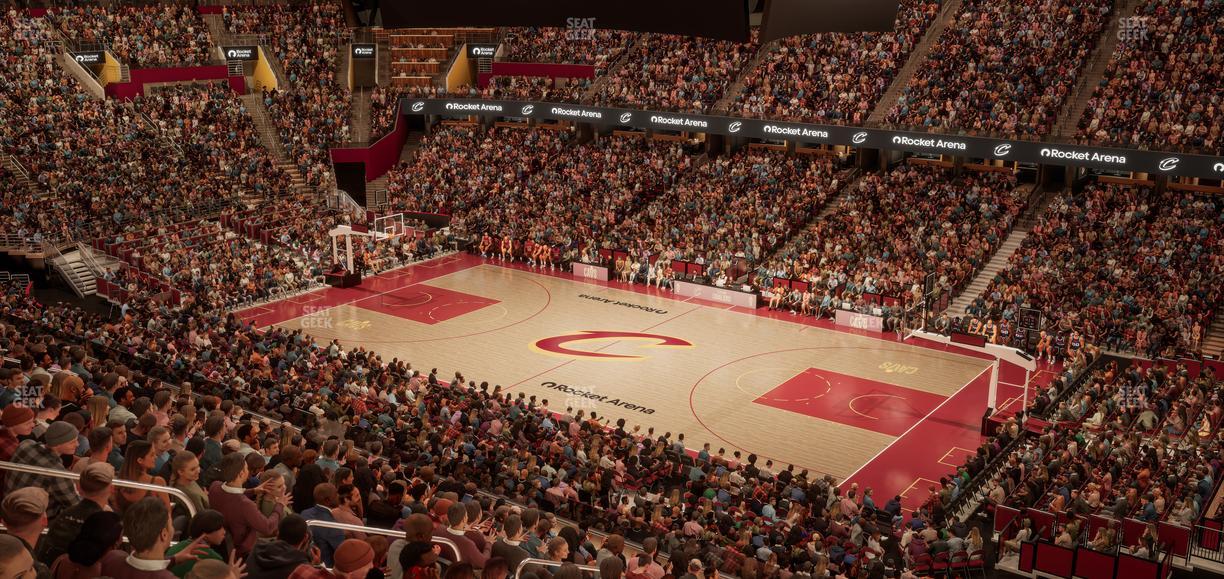 Rocket Arena - Section Club Suite 22 Seat View