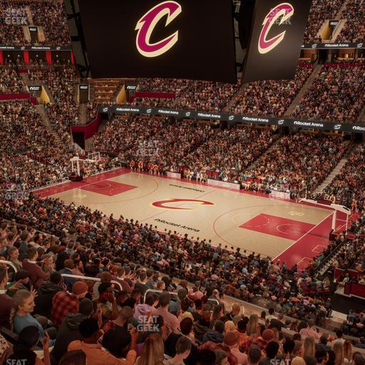 Rocket Arena - Section Club Suite 22 Seat View