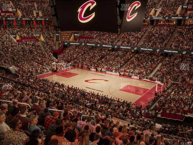 Rocket Arena - Section Club Suite 22 Seat View Rocket Arena - Section Club Suite 22 Seat View