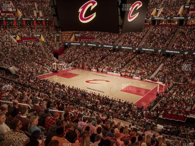 Rocket Arena - Section Club Suite 22 Seat View