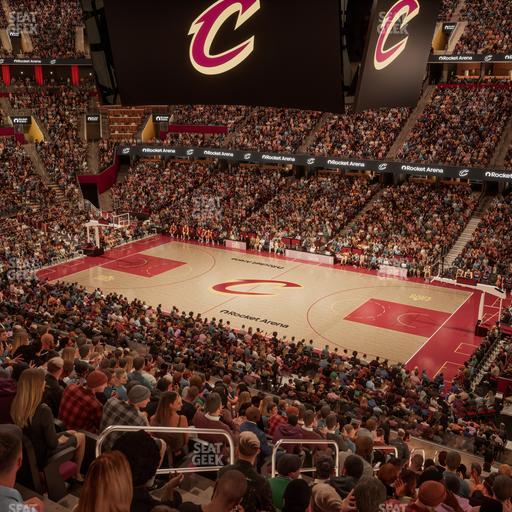Rocket Arena - Section Club Suite 23 Seat View