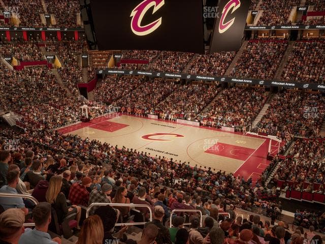 Rocket Arena - Section Club Suite 23 Seat View