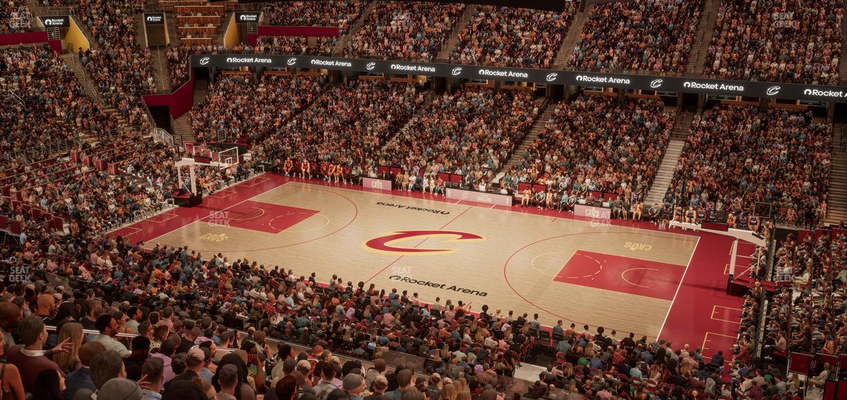 Rocket Arena - Section Club Suite 24 Seat View