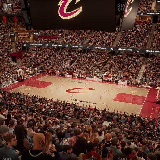 Rocket Arena - Section Club Suite 24 Seat View