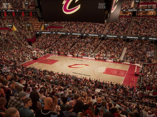 Rocket Arena - Section Club Suite 24 Seat View Rocket Arena - Section Club Suite 24 Seat View