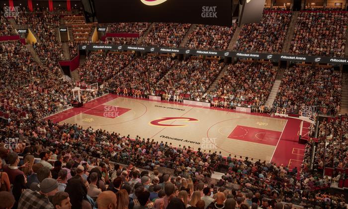 Rocket Arena - Section Club Suite 24 Seat View