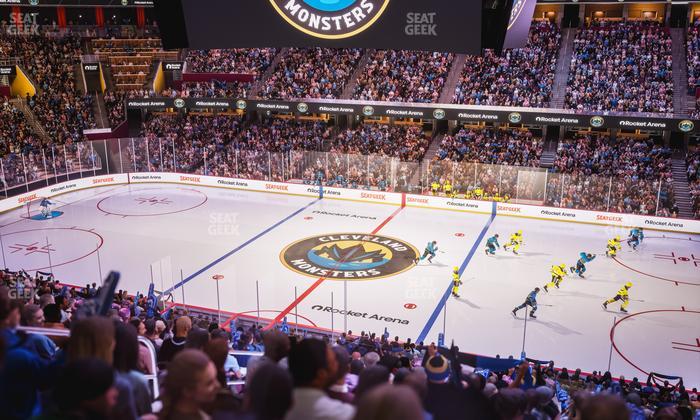 Rocket Arena - Section Club Suite 25 Seat View