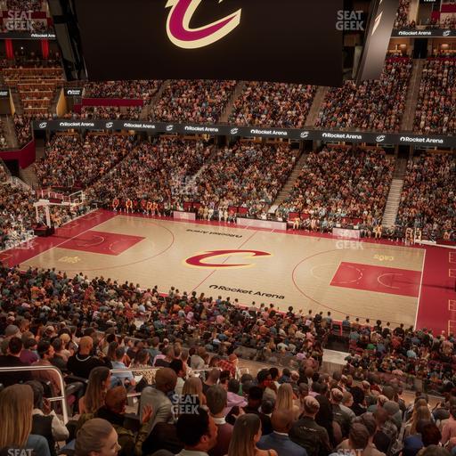 Rocket Arena - Section Club Suite 25 Seat View