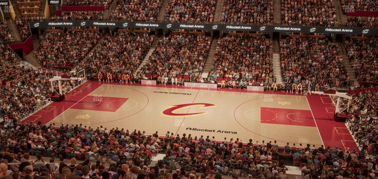 Rocket Arena - Section Club Suite 26 Seat View