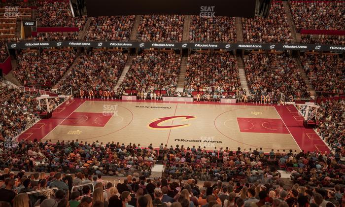 Rocket Arena - Section Club Suite 27 Seat View