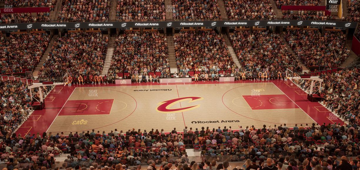 Rocket Arena - Section Club Suite 28 Seat View