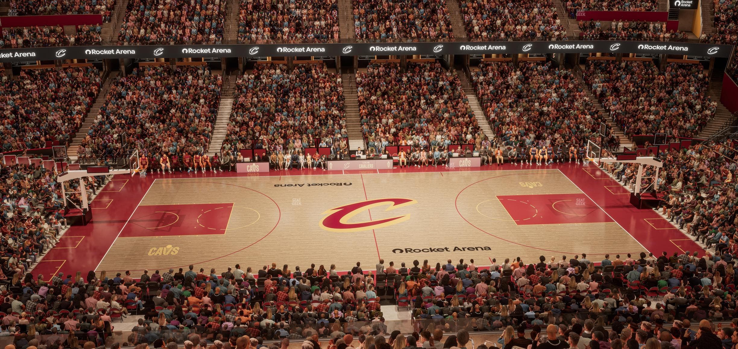 Rocket Arena - Section Club Suite 28 Seat View