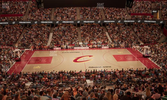 Rocket Arena - Section Club Suite 28 Seat View