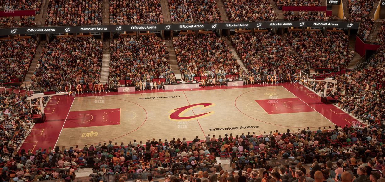 Rocket Arena - Section Club Suite 29 Seat View