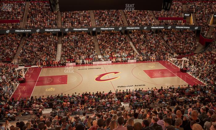 Rocket Arena - Section Club Suite 29 Seat View