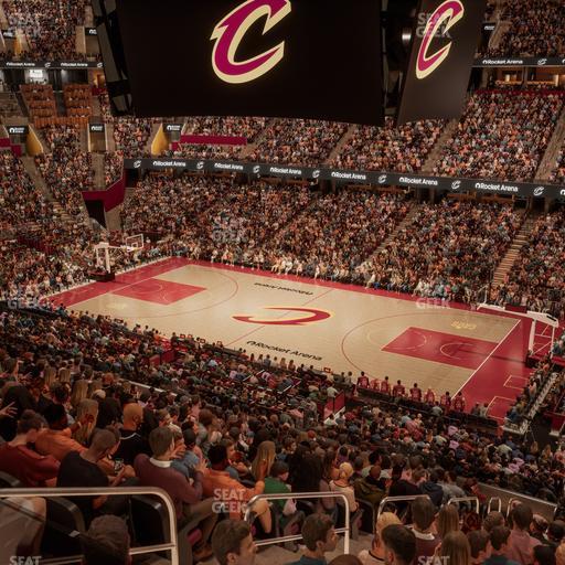 Rocket Arena - Section Club Suite 3 Seat View