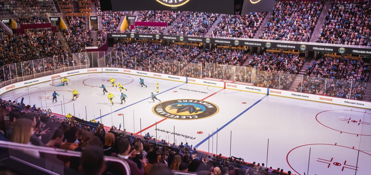 Rocket Arena - Section Club Suite 3 Seat View