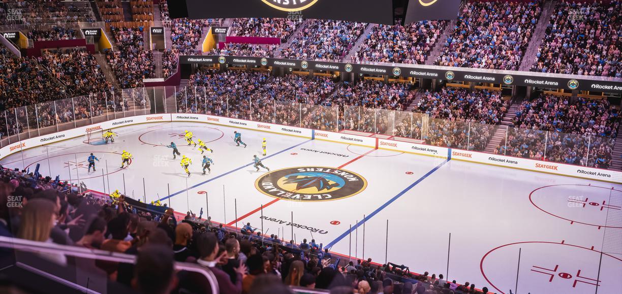 Rocket Arena - Section Club Suite 3 Seat View