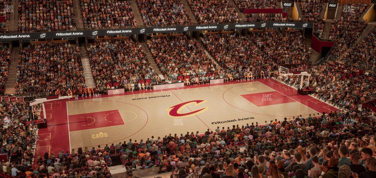 Rocket Arena - Section Club Suite 30 Seat View