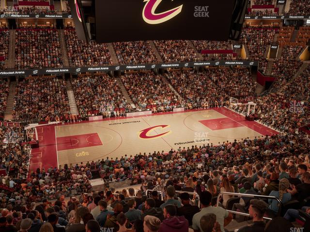 Rocket Arena - Section Club Suite 30 Seat View Rocket Arena - Section Club Suite 30 Seat View