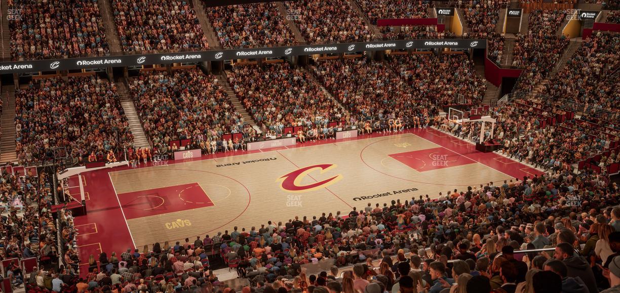 Rocket Arena - Section Club Suite 31 Seat View