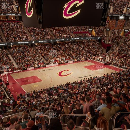 Rocket Arena - Section Club Suite 32 Seat View