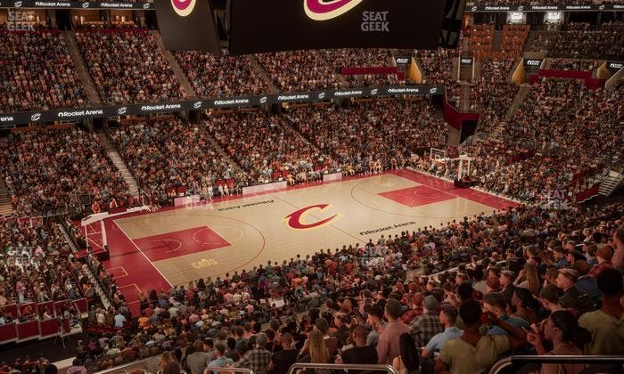 Rocket Arena - Section Club Suite 32 Seat View