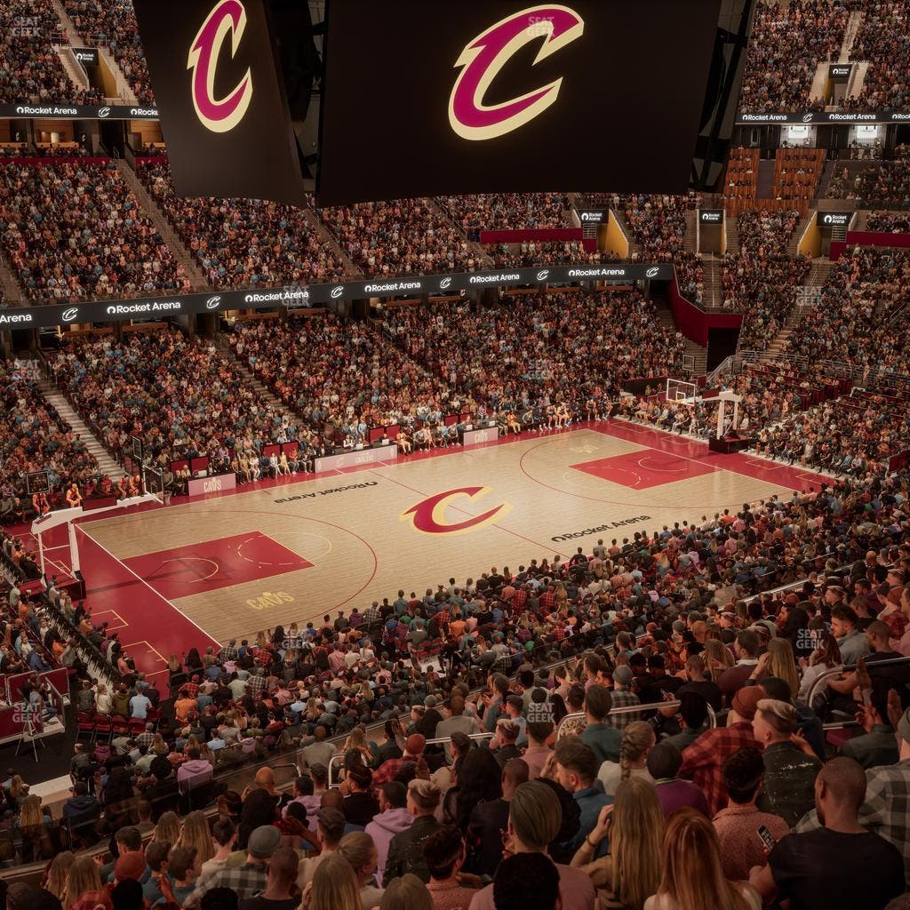 Rocket Arena - Section Club Suite 33 Seat View