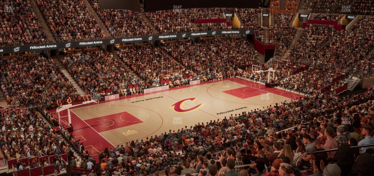 Rocket Arena - Section Club Suite 33 Seat View