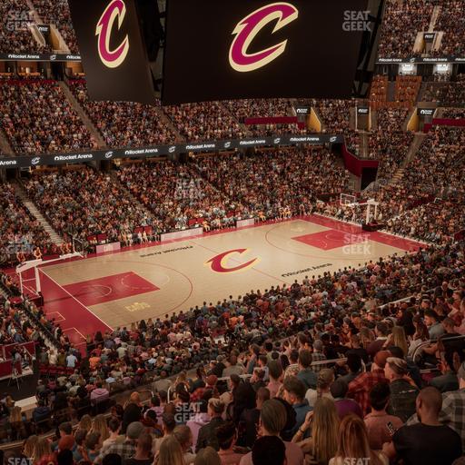 Rocket Arena - Section Club Suite 33 Seat View
