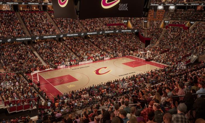 Rocket Arena - Section Club Suite 33 Seat View