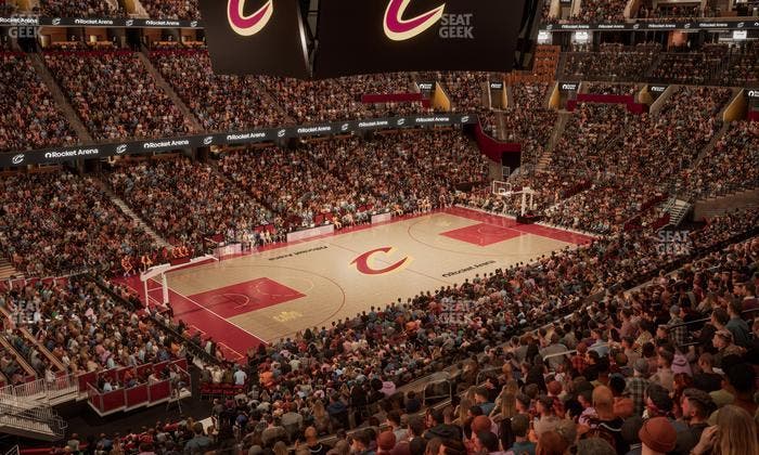 Rocket Arena - Section Club Suite 34 Seat View