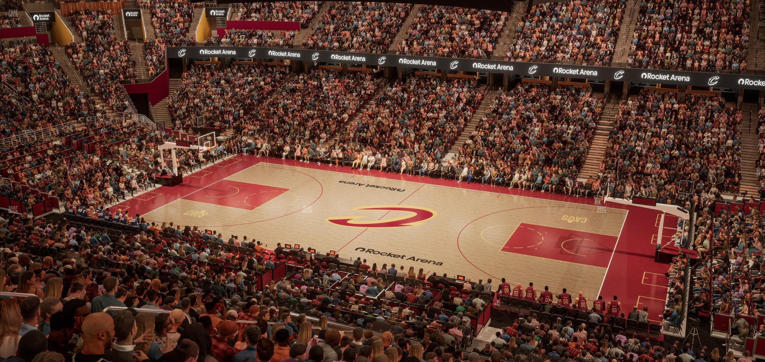 Rocket Arena - Section Club Suite 4 Seat View