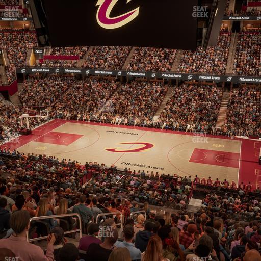 Rocket Arena - Section Club Suite 5 Seat View