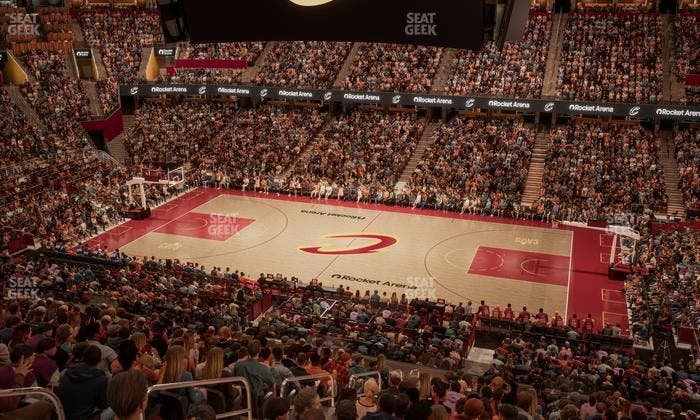 Rocket Arena - Section Club Suite 5 Seat View