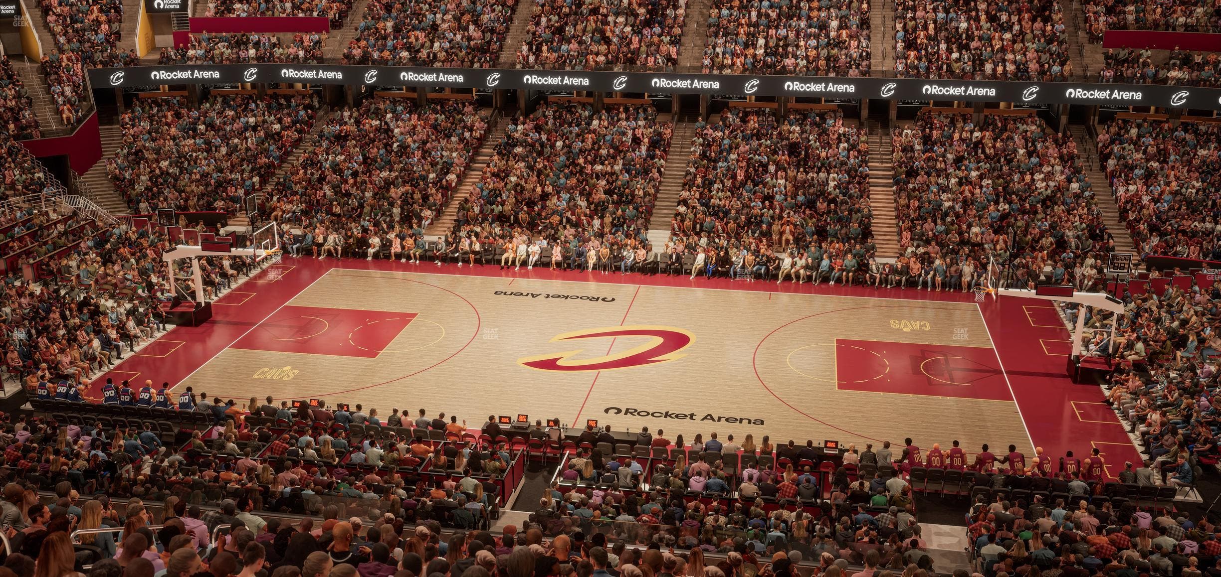Rocket Arena - Section Club Suite 6 Seat View