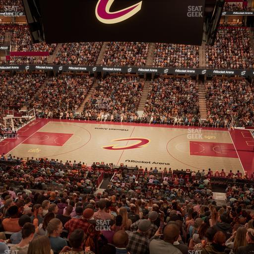 Rocket Arena - Section Club Suite 6 Seat View