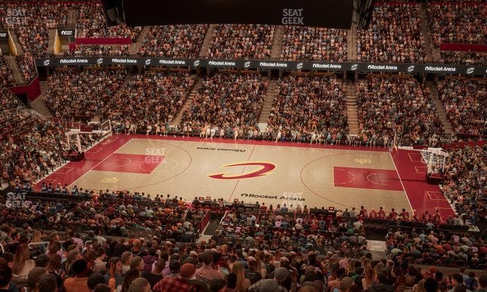 Rocket Arena - Section Club Suite 6 Seat View