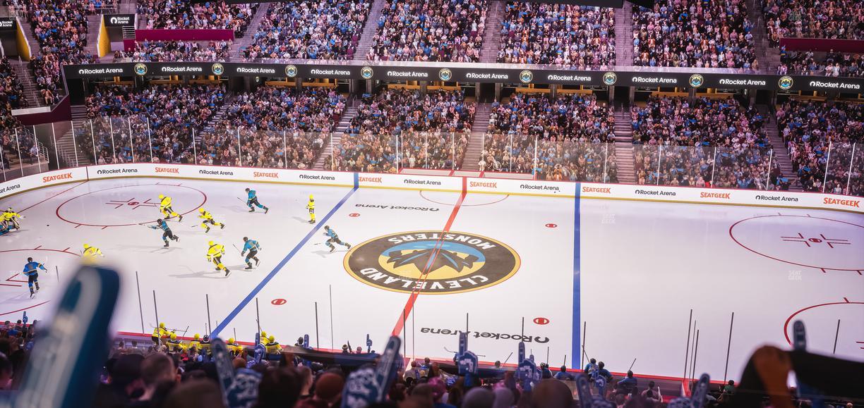 Rocket Arena - Section Club Suite 6 Seat View