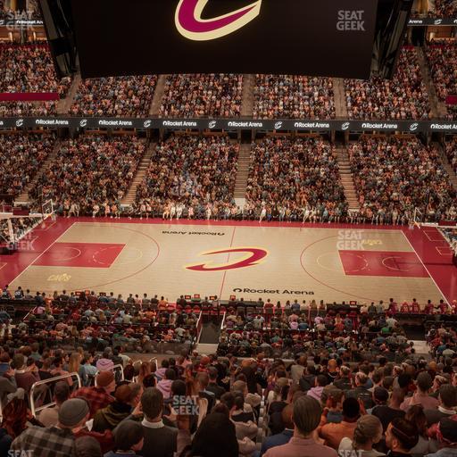 Rocket Arena - Section Club Suite 7 Seat View