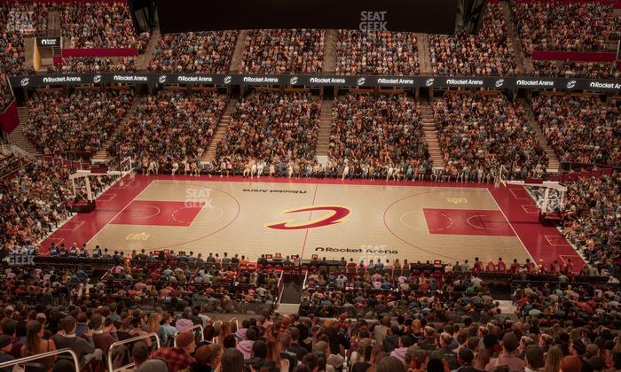 Rocket Arena - Section Club Suite 7 Seat View