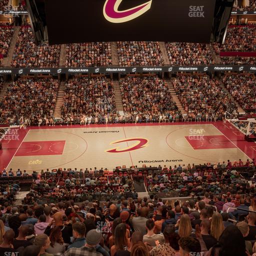 Rocket Arena - Section Club Suite 8 Seat View