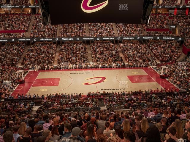 Rocket Arena - Section Club Suite 8 Seat View