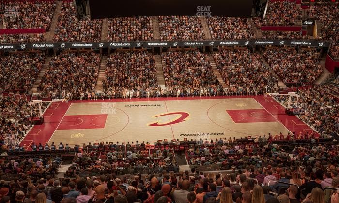 Rocket Arena - Section Club Suite 8 Seat View