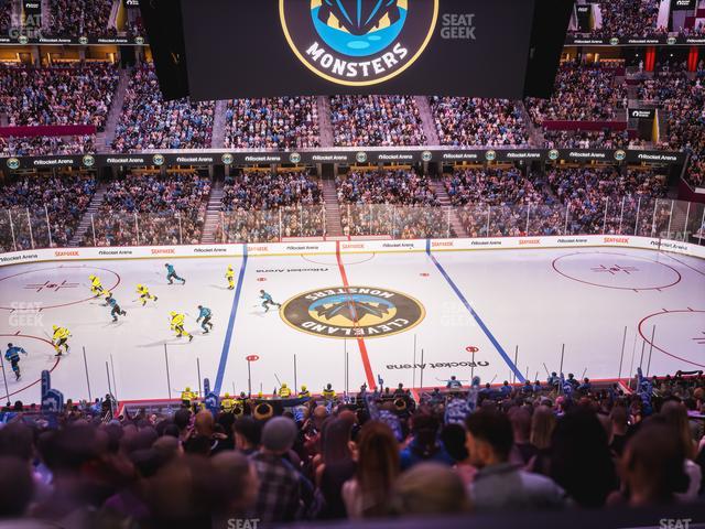Rocket Arena - Section Club Suite 8 Seat View