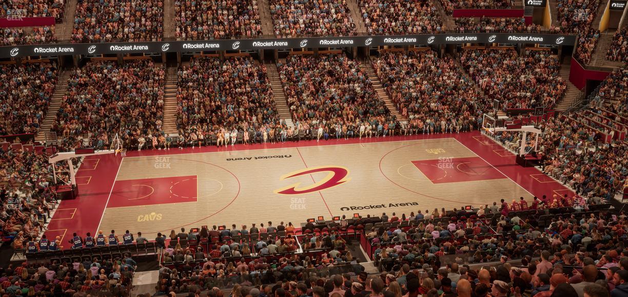 Rocket Arena - Section Club Suite 9 Seat View