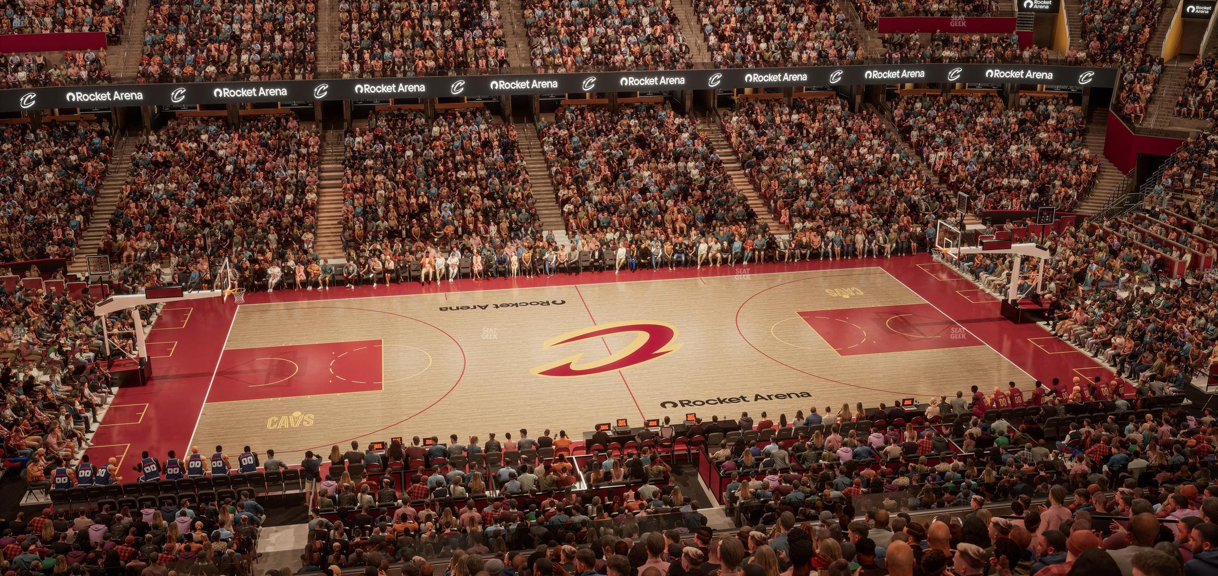Rocket Arena - Section Club Suite 9 Seat View
