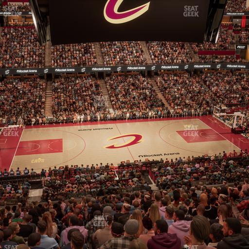 Rocket Arena - Section Club Suite 9 Seat View